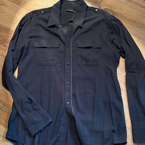 Hurley xl navy long sleeve very soft shirt